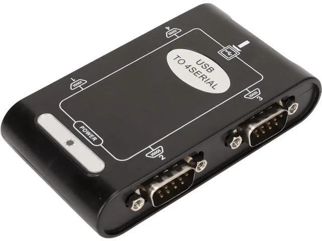 Alt view image 8 of 14 - USB to Serial Adapter, Com Reserved Function, 4 RS232 Ports, Compact Design Compact Design, USB to RS232 Adapter, Windows Compatible Suitable for Notebook Computers