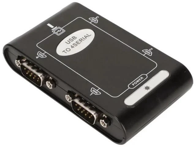Alt view image 10 of 14 - USB to Serial Adapter, Com Reserved Function, 4 RS232 Ports, Compact Design Compact Design, USB to RS232 Adapter, Windows Compatible Suitable for Notebook Computers
