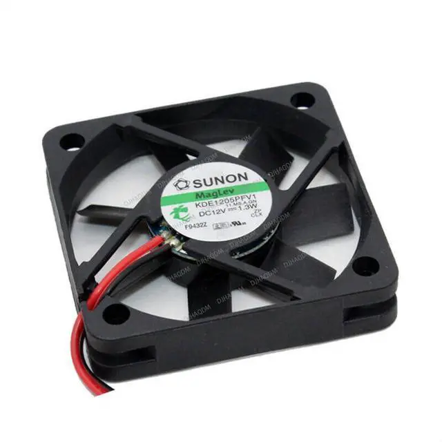 Alt view image 5 of 8 - Compatible for SUNON KDE1205PFV1 12V 1.3W 50x50x10mm 5010 2-Wire Cooling Fan
