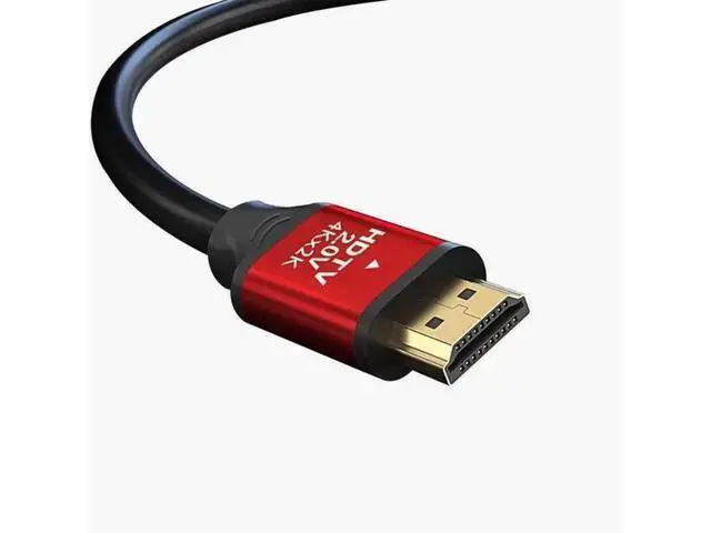 Alt view image 7 of 10 - 2.0V 2K*4K HDMI computer monitor HD data cable HDTV TV projection monitoring project connection 5m
