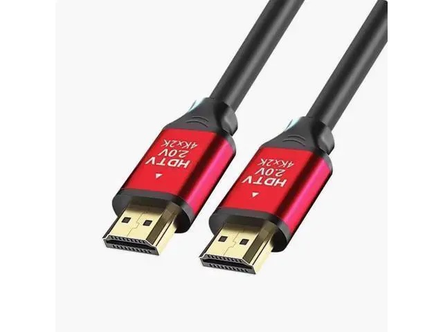 Alt view image 8 of 10 - 2.0V 2K*4K HDMI computer monitor HD data cable HDTV TV projection monitoring project connection 5m