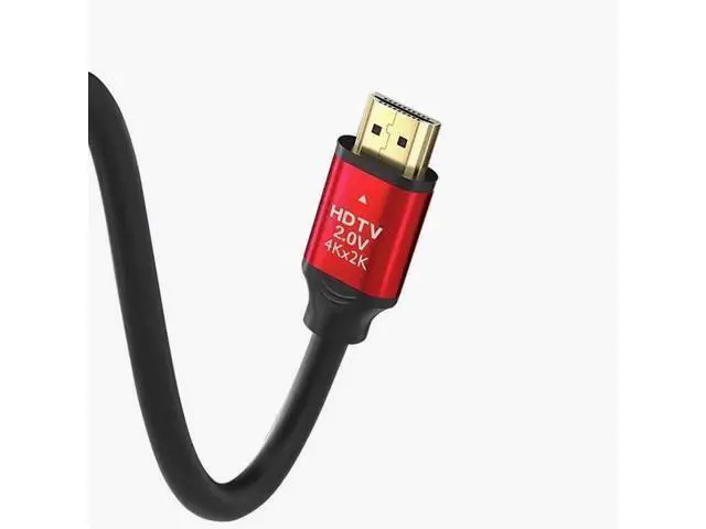 Alt view image 10 of 10 - 2.0V 2K*4K HDMI computer monitor HD data cable HDTV TV projection monitoring project connection 5m