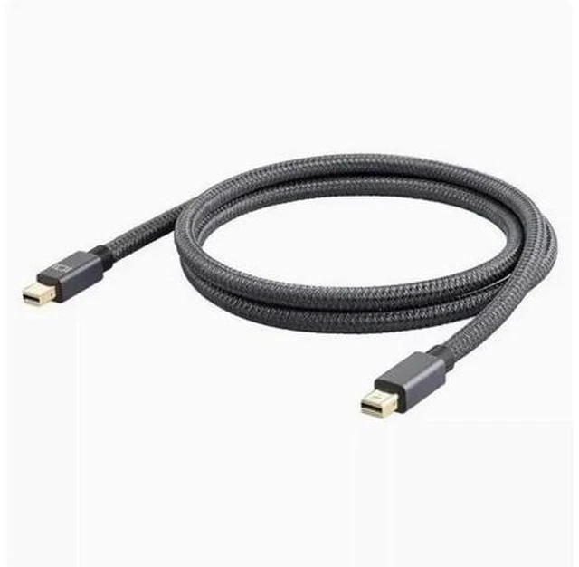 Alt view image 5 of 6 - mini DP line male to male conversion line Mini Displayport Lightning Thunderbolt port