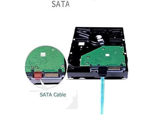 Alt view image 12 of 14 - Aomoproing High Speed 6Gbps 6pcs/Set Sata Cable SAS Cable for Server 0.5m