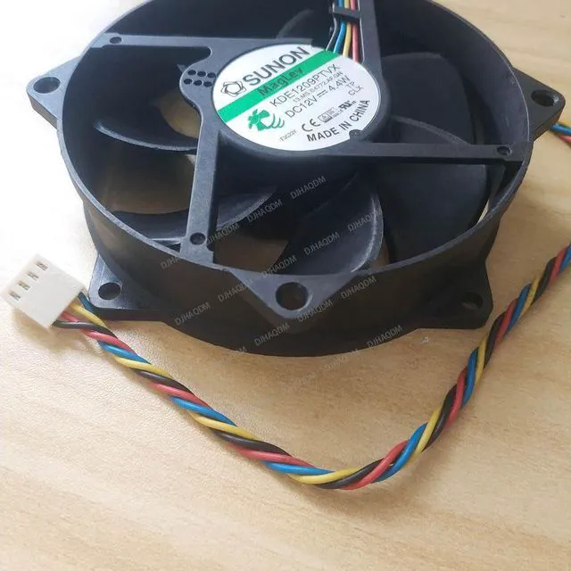 Alt view image 10 of 10 - Compatible for SUNON KDE1209PTVX 12V 4.4W 9cm 9025 4-Wire Cooling Fan