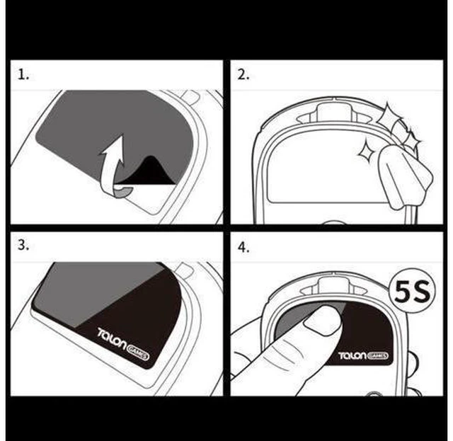 Alt view image 9 of 12 - Universal Dots Glass Mouse Feet Pad Mouse Skates Anti-Slip Mouse Glides Sticker for Gaming Mouse
