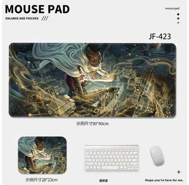 Alt view image 4 of 6 - VALORANT game mouse pad Extended Gaming Mouse Pad with Stitched Edges, Large Mouse pad with Non-Slip Rubber Base for Work & Gaming, Office & Home,