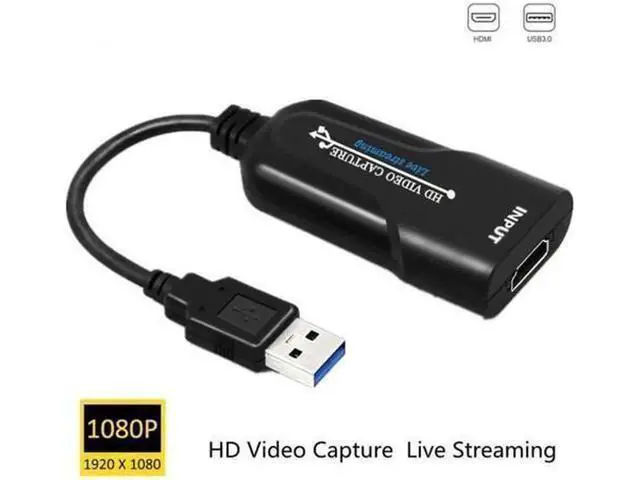 Alt view image 8 of 12 - AOMOPROING HD 1080P HDMI To USB 3.0 Video Capture Card Game Recording Box for Computer Youtube OBS Etc. Live Streaming Broadcast