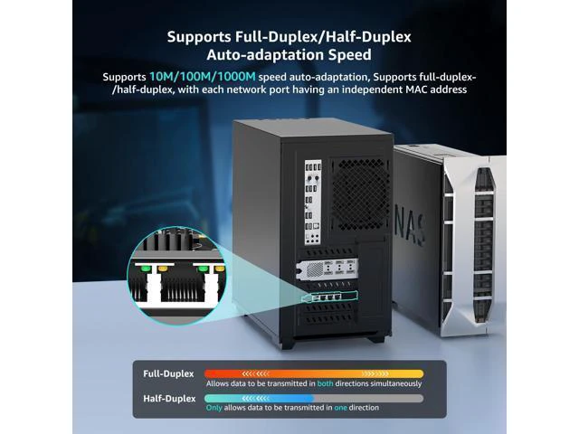 Alt view image 9 of 12 - 4 Port Gigabit Base-T Network Card Intel I350 Controller 4 Port 1G PCIe Ethernet Adapter 4 x 1Gbe RJ45 Port NIC Card Windows10/11/Windows Server/Linux