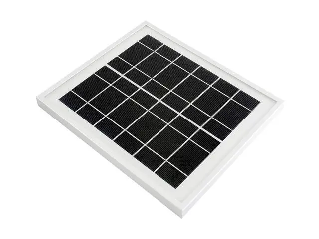 Alt view image 8 of 14 - Solar Panel (6V 5W) with High Performance156 Monocrystalline Cell Toughened Glass Anodic Oxidation Aluminum Alloy for Use with Solar Power Manager