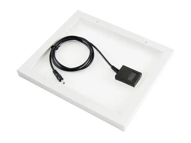 Alt view image 9 of 14 - Solar Panel (6V 5W) with High Performance156 Monocrystalline Cell Toughened Glass Anodic Oxidation Aluminum Alloy for Use with Solar Power Manager