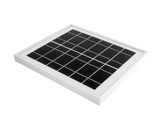 Alt view image 13 of 14 - Solar Panel (6V 5W) with High Performance156 Monocrystalline Cell Toughened Glass Anodic Oxidation Aluminum Alloy for Use with Solar Power Manager