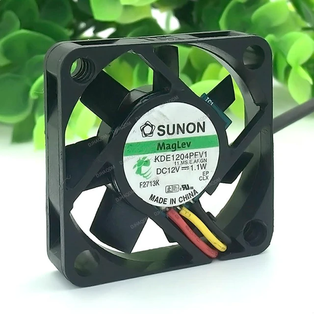 Alt view image 7 of 8 - Compatible for SUNON KDE1204PFV1 12V 1.1W 4010 40x40x10mm 3-Wire Cooling Fan