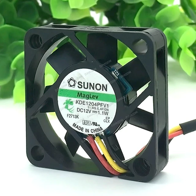 Alt view image 6 of 8 - Compatible for SUNON KDE1204PFV1 12V 1.1W 4010 40x40x10mm 3-Wire Cooling Fan