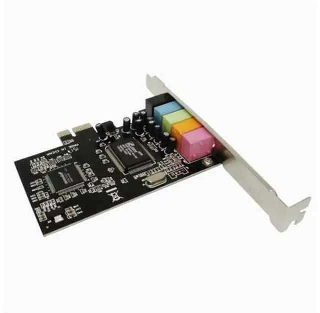 Alt view image 9 of 10 - PCIE Sound card 5.1 Sound Channel Sound card CMI8738 chip pci-e 5.1 Stereo audio card