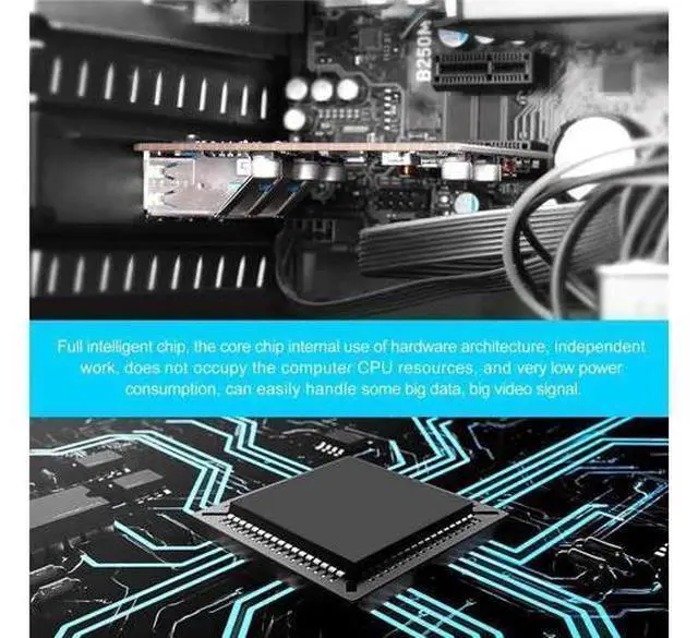 Alt view image 9 of 14 - Aomoproing PCIe USB Card 4-Ports(1x USB-C - 3X USB-A) USB 3.0 Expansion Card PC Internal USB hub for Windows 10/8/7 and MacPro 4.1/5.1 with Low Profile Bracket