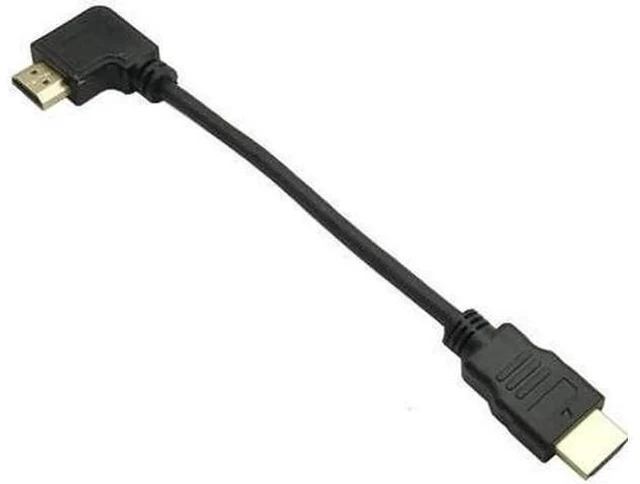 Alt view image 7 of 8 - AOMOPROING 4Pack 8Inch 8K Ultra HD High Speed 48Gpbs HDMI Cable Short 90 Degree 8K HDMI Cable 2.1 Right Angle HDMI Male to Male 8K@60hz 4K@120hz 2K@144hz eARC HDR (8inch 8K Right Angled)