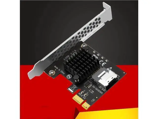 Alt view image 8 of 14 - Chi a Mining PCIe to Mini SAS 8087 4 Port SATA 3 6G SSD Adapter PCI-e PCI Express X1 Controller Expansion Card