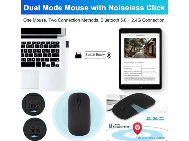Alt view image 12 of 14 - Bluetooth Keyboard Case with Mouse for Lenovo Tab P12 12.7 inch 2024 2023 TB370FU TB371FC Protective Cover with Wireless Mouse / Keyboard Blue
