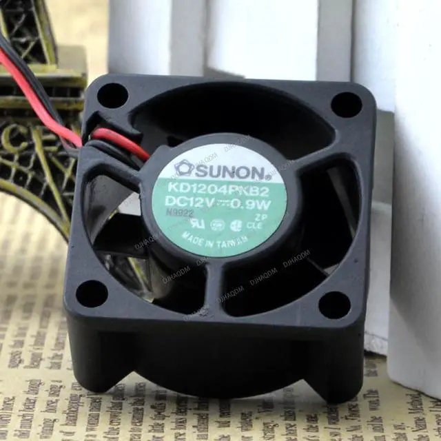 Alt view image 7 of 10 - Compatible for SUNON KD1204PKB2 12V 0.9W 4020 2-Wire Cooling Fan