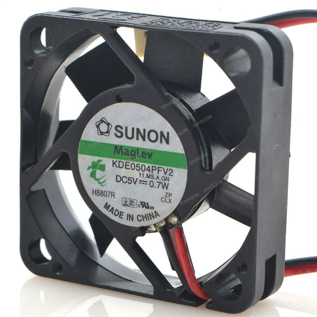 Alt view image 6 of 8 - Compatible for SUNON KDE0504PFV2 5V 0.7W 4010 4cm 2-Wire Cooling Fan