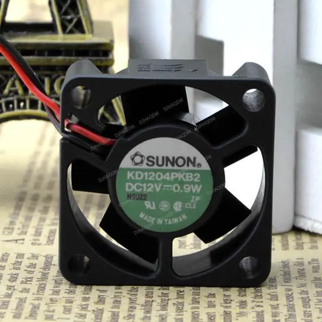 Alt view image 8 of 10 - Compatible for SUNON KD1204PKB2 12V 0.9W 4020 2-Wire Cooling Fan