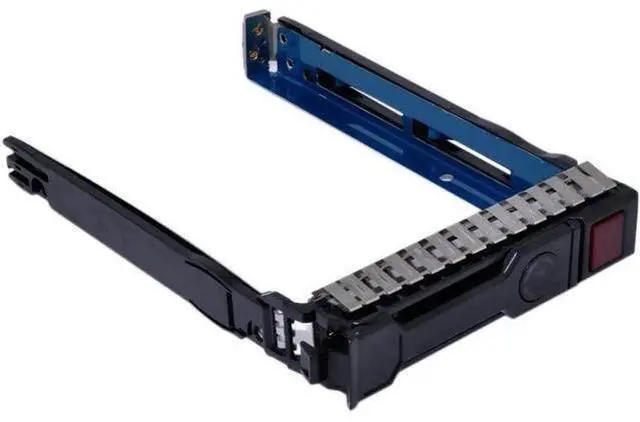 Alt view image 4 of 6 - Aomoproing 2.5" 651687 to 001651699 to 001 SFF SAS SATA HDD Tray Caddy for HP ProLiant DL server DL 160 Gen 8, DL 320 e Gen 8, DL 360 e G