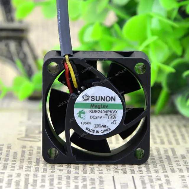 Alt view image 7 of 10 - Compatible for SUNON KDE2404PKVX 24V 1.5W 4cm 4020 3-Wire Cooling Fan