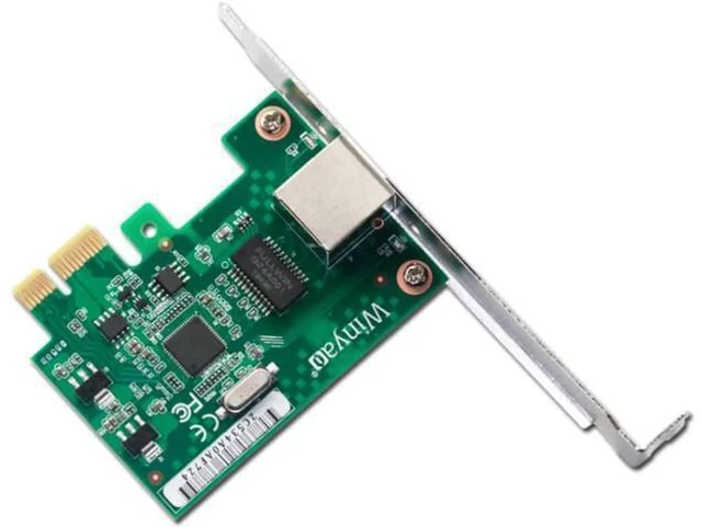 Alt view image 6 of 8 - WY574T PCI-Express X1 10/100/1000Mbps RJ45 Gigabit Ethernet Network Card Server Adapter Nic For Intel 82574 EXPI9301CT