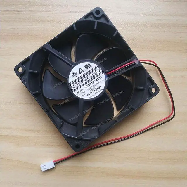 Alt view image 7 of 10 - Compatible for San Cooler 92 9A0912G4031 12V 0.39A 92mm 2-Wire Cooling Fan