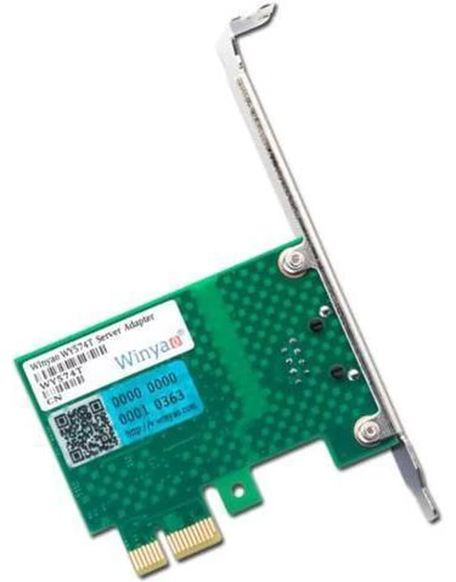 Alt view image 7 of 8 - WY574T PCI-Express X1 10/100/1000Mbps RJ45 Gigabit Ethernet Network Card Server Adapter Nic For Intel 82574 EXPI9301CT
