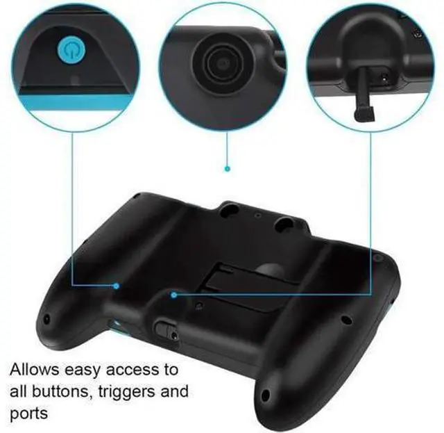 Alt view image 10 of 14 - Updated Hand Grip for Nintendo 2DS XL with 1 Stylus and 1 Clear Case for Nintendo 2DS XL