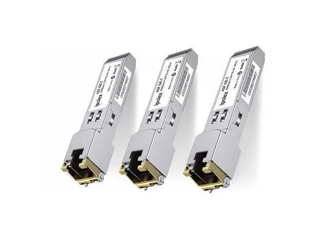 Alt view image 8 of 14 - 2 Pack Gigabit SFP to RJ45 Copper SFP Transceiver and 1 Pack 1000Base-T SFP Transceiver