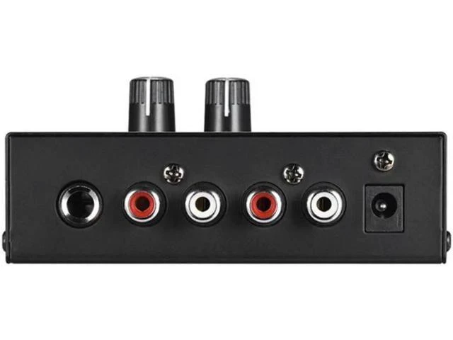 Alt view image 8 of 12 - Aomoproing Pp500 Ultra-Compact Phono Preamp Preamplifier with Level & Volume Controls Rca Input & Output 1/4 Inch Trs Output Interfaces