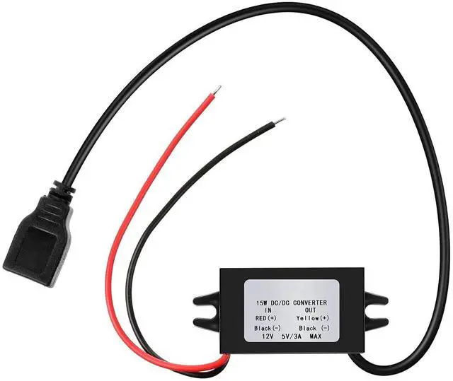 Alt view image 7 of 12 - 1 Piece 12v to 5v Dc Converter Buck Module USB Output Power Adapter Dc Car Power Converter Regulator