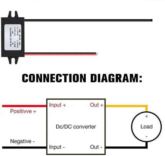 Alt view image 10 of 12 - 1 Piece 12v to 5v Dc Converter Buck Module USB Output Power Adapter Dc Car Power Converter Regulator