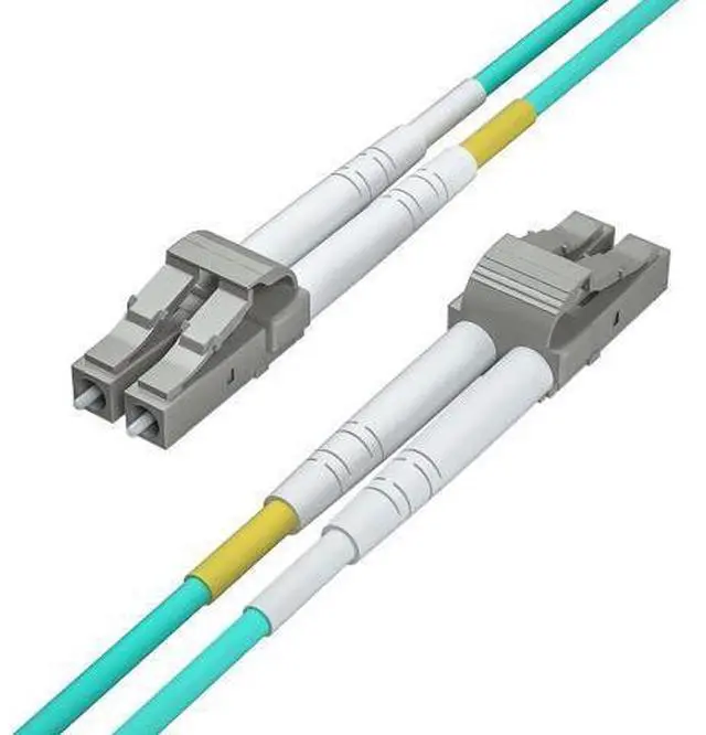 Alt view image 14 of 14 - 50M OM3 LC to LC Fiber Patch Cable, 10Gb Multi-Mode Jumper Duplex LC-LC UPC 50/125um, LSZH, Fiber Optic Cord for 10G/1G MMF SFP Transceiver, Networks and More, 50-Meter(164ft), Green