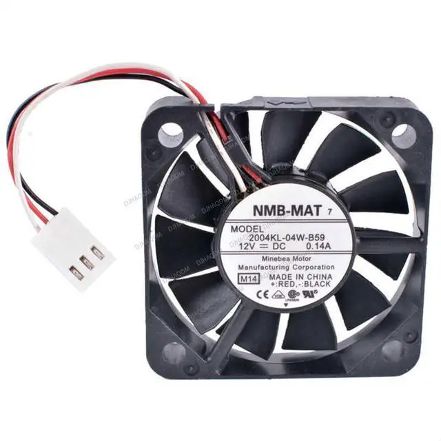 Alt view image 5 of 8 - Compatible for NMB-MAT 2004KL-04W-B59 12V 0.14A 50x50x10mm 5010 3-Wire Cooling Fan