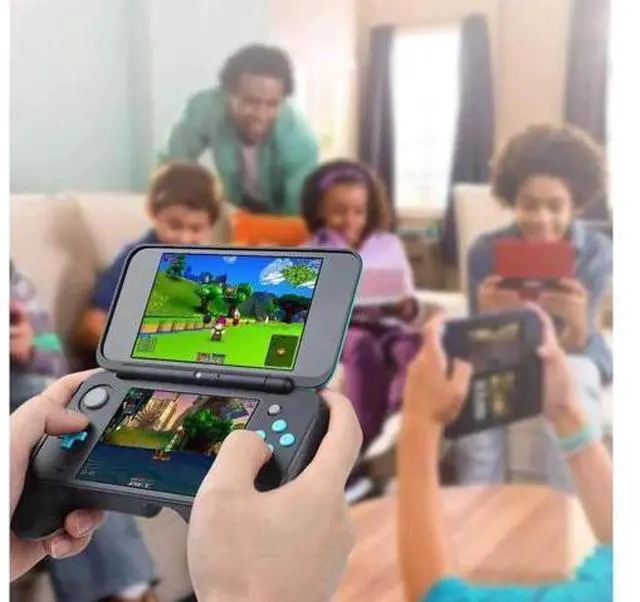 Alt view image 13 of 14 - Updated Hand Grip for Nintendo 2DS XL with 1 Stylus and 1 Clear Case for Nintendo 2DS XL