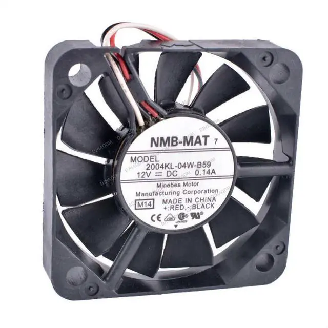 Alt view image 6 of 8 - Compatible for NMB-MAT 2004KL-04W-B59 12V 0.14A 50x50x10mm 5010 3-Wire Cooling Fan