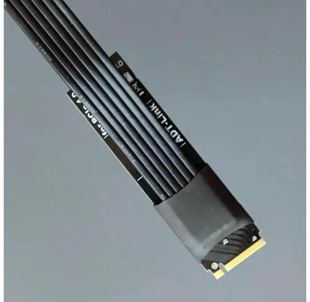 Alt view image 11 of 12 - M.2 NVMe SSD Extension Cable Extender PCIe4.0 X4 Full Speed NVMe M-Key Supports M.2 NVME, Ultra SSD SSD Drives
