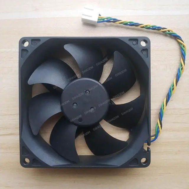 Alt view image 9 of 10 - Compatible for BI-Sonic SP922512H 12V 0.32A 90x90x25mm 4-Wire Cooling Fan