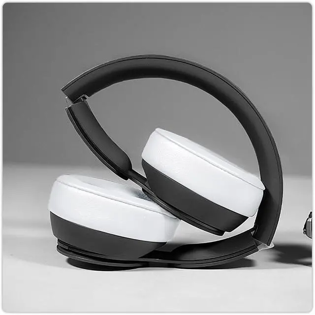 Alt view image 14 of 14 - Replacement Ear Pads for Beats Solo 2 & Solo 3 Wired & Wireless Headphones, Ear Cushions, Ear Cups Cover Repair Parts (White)