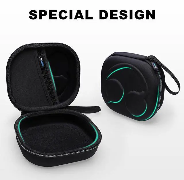 Alt view image 12 of 14 - Hard Case for Skullcandy Bluetooth Headphones, Black(Case Only) | for Skullcandy Crusher ANC 2/Crusher Evo/Crusher 1080/Crusher 720/Crusher/Crusher 540/Hesh ANC/Hesh Evo/Hesh 540 Headphones