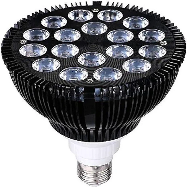 Alt view image 13 of 14 - HIGROW LED Aquarium Light Blub, Wolezek 36W LED Plant Grow Light Bulb with 18x2W 450-460nm Blue LEDs for Indoor Plants Veg and Aquarium Plants Growing