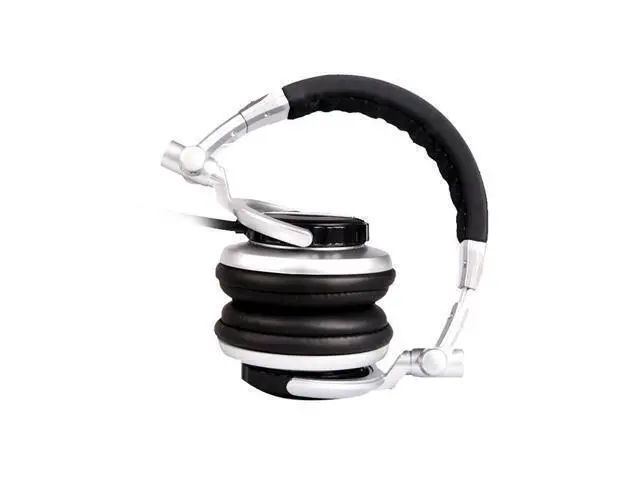 Alt view image 11 of 12 - DJ Headphones Over Ear Headphones for Studio Monitoring and Mixing