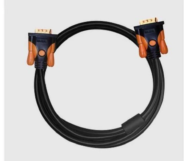 Alt view image 8 of 8 - Hd VGA cable All copper computer data cable Transmission cable Connection cable 3+9 display project projector 5m
