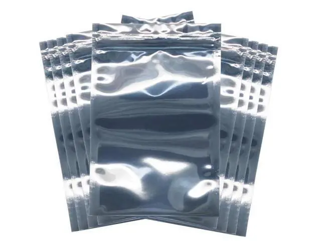 Alt view image 4 of 6 - Aomoproing 100 Pcs Antistatic Bag (10x15cm/ 4 X 6 inches) Resealable for 2.5 Inch SSD HDD and Electronic Device Anti Static Bag New