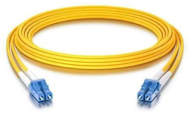 Alt view image 10 of 10 - 10-Pack LC to LC Fiber Patch Cable Single Mode Duplex - 0.5m(1.6ft) - OS2 Fiber Optic Cable Cord Jumper- LSZH 9/125m, 10Gb/Gigabit, SMF, Yellow