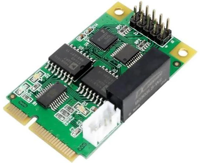 Alt view image 10 of 12 - Mini PCIE USB to RS422 RS485 RS232 COM Port Card DB9 for Modem PDA GPS Bar Code Digitizer ISDN terminal adapter